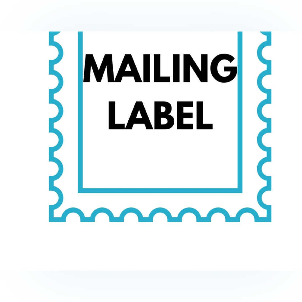 $10 MAILING LABEL FOR large EXTRA POSTAGE